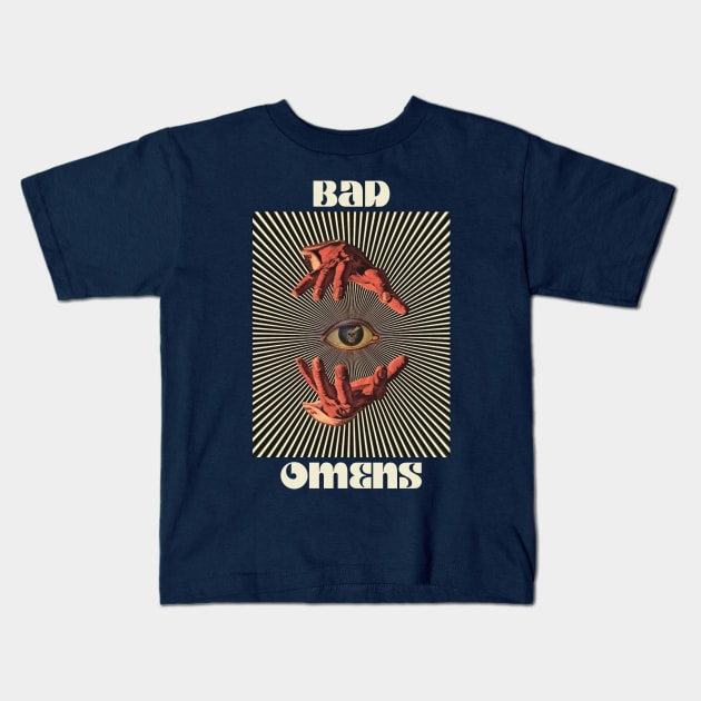 Hand Eyes Bad Omens Kids T-Shirt by Kiho Jise